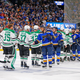 Will NHL teams do their traditional post-playoff game handshakes if play ever resumes?
